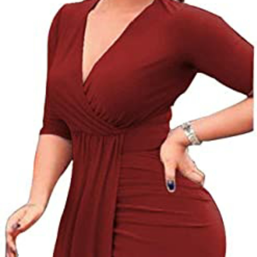 Sexy Peach Party Dress